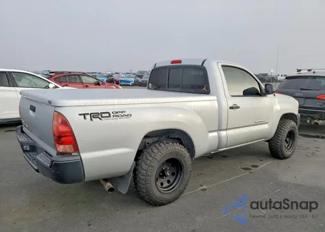 2005 Toyota Tacoma z USA, uszkodzony, nr VIN 5TENX22N25Z118774